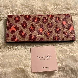 COPY - Kate spade animal print wallet brand new